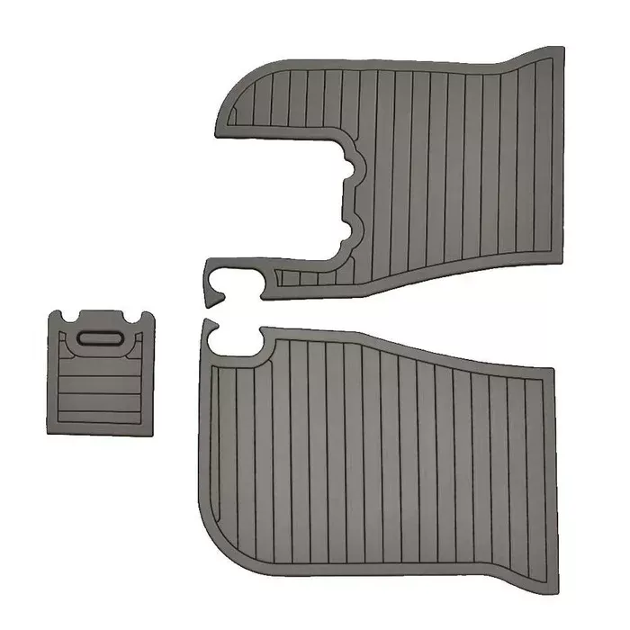 Rinker Boat Non-Skid Mat 2290810 | QX23 BR/CC Swim Platform (Set of 3)