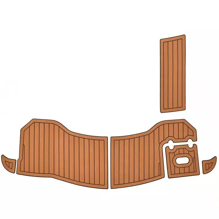 Rinker Boat Non-Skid Mats 2290809 | 236 CC Exterior Toffee (Set of 6)