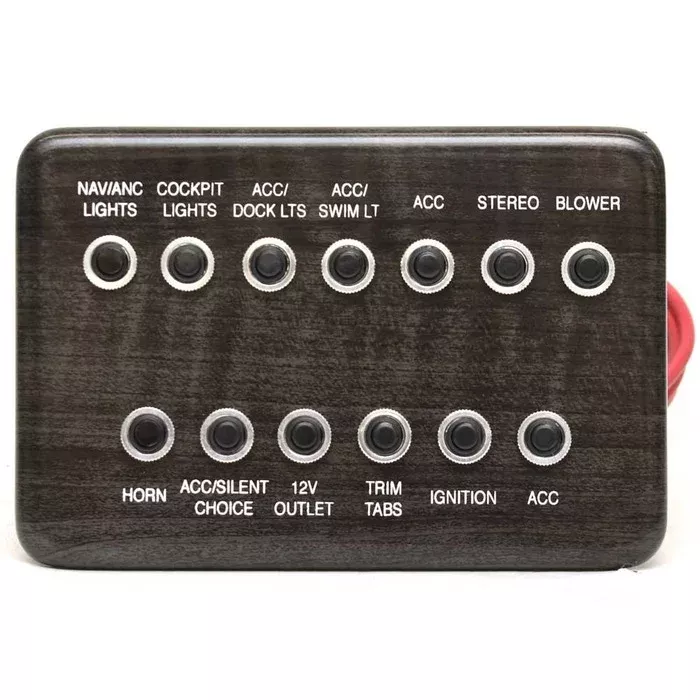 Rinker Boat Push Circuit Breaker Panel | 216 Captiva 2017