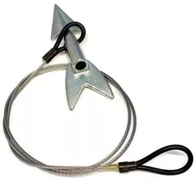 RJ Boyle Stainless Harpoon Tip with Cable