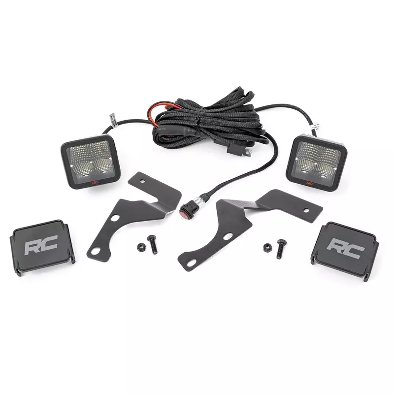 Rough Country 2″ LED Ditch Light Kit Spectrum Spot (Pair) for 2010-2024 Toyota 4Runner