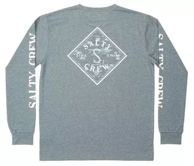 Salty Crew Tippet Atlas Long Sleeve Tee – Blue – X-Large