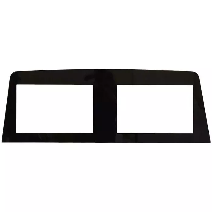 Scout Boat Blank Dash Panel DH2666 | 350 LXZ Bezel Black Acrylic