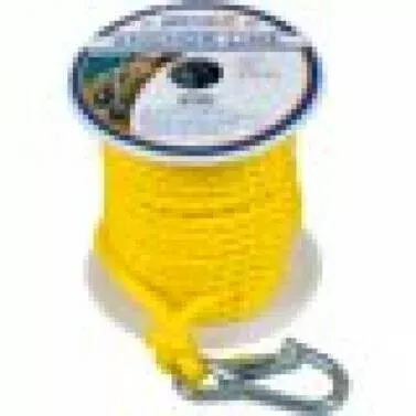 Sea-Dog 304210100YW-1 Polypropylene Anchor Line with Snap – 3/8″ x 100ft Yellow