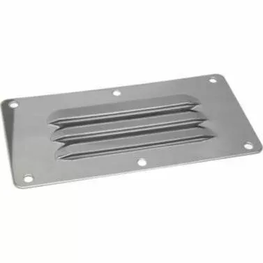 Sea-Dog 331410-1 Stainless Steel Louvered Vent 5″