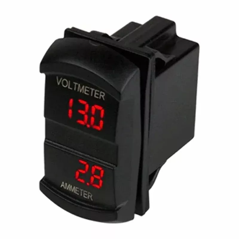 Sea-Dog Dual Volt/Amp Meter Rocker Switch (421645-1)