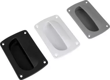 Sea-Dog Line Acetal Flush Pull Large Black 227320-1