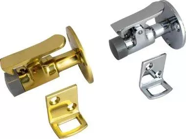 Sea-Dog Line Chrm Brass Door Stop & Catch 222710-1