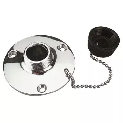 Sea-Dog Line Chrome Brass Fresh Water Outle 512120-1
