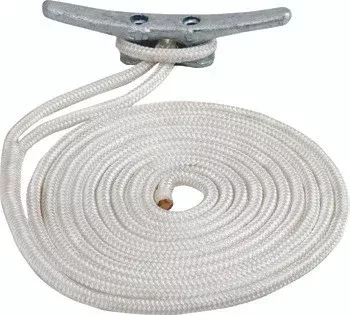 Sea-Dog Line Dbl Braid Nyl Line 1/2X15′ Red 302112015Rd-1