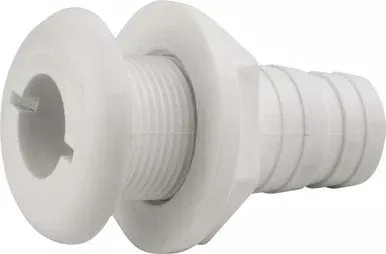 Sea-Dog Line Poly Thru-Hull (White) 5/8 In 520740-1