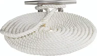Sea-Dog Line Twisted Nyl Line 1/2″X25′ Wht 301112025Wh-1