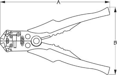 Sea-Dog Line Wire Stripper/Crimper 429940-1