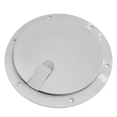 Sea-Dog Pop-Out Textured Deck Plate – White – 6″