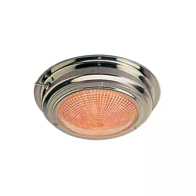 Sea-Dog Stainless Steel LED Day/Night Dome Light – 5″ Lens