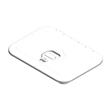 Sea-Dog Triple Lock Rectangular Marine Hatch – 10″ x 14″ – White
