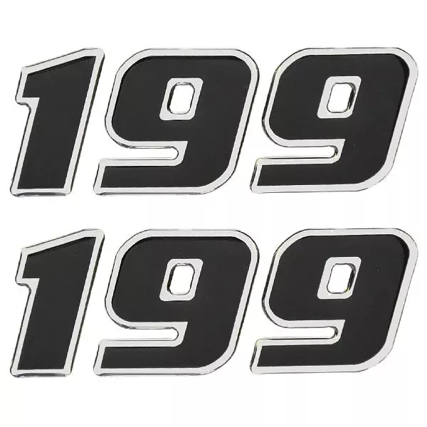 Sea Fox Boat Raised Model Decal 152290-01 | 199 CC Black (Pair)