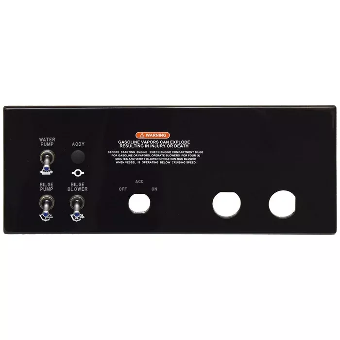 Sea Ray Boat Dash Panel 2315223 | 2019 SDX 250 Glossy Black