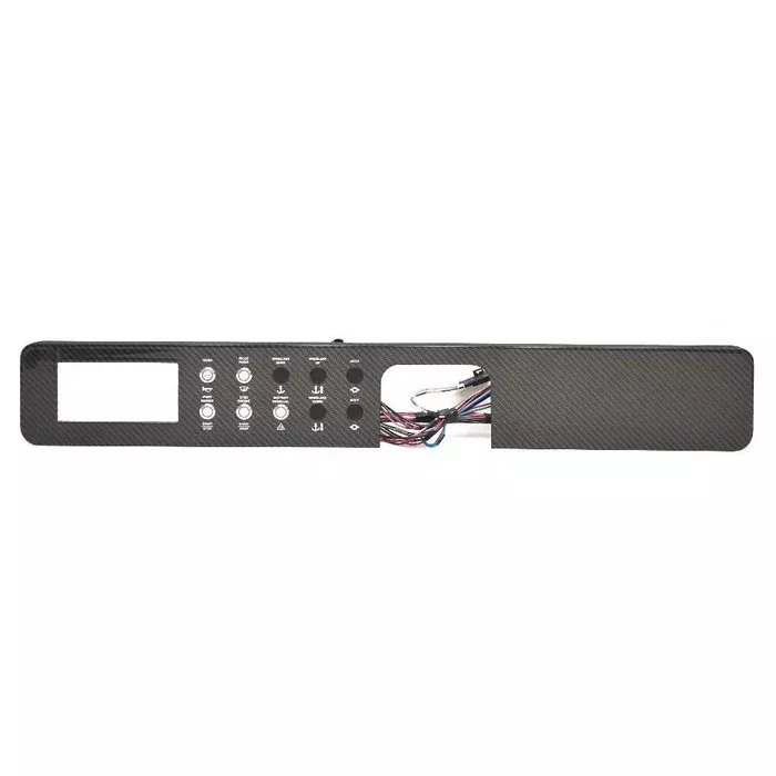 Sea Ray Boat Dash Switch Panel 2353801-A | Carbon Fiber w/ Switches