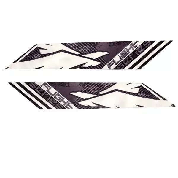 Sea Ray Boat Graphic Decals | Purple Flight Series Stickers (Set of 2)
