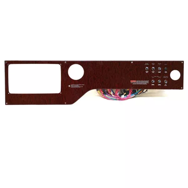 Sea Ray Boat Switch Panel 2085254 | 37 x 9 1/4 Inch Woodgrain