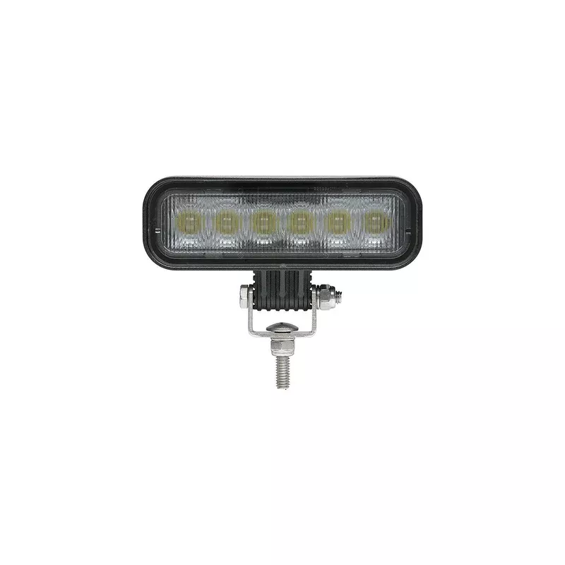 Seachoice 51641 LED Flood Beam Rectangular Work Light, 12/24V, Black H