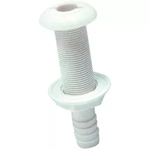 Seachoice X-Long Thruhull 1-1/8 White Pla 18181