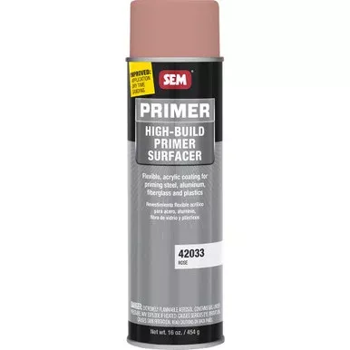 SEM High-Build Primer Surfacer – 20oz Aerosol Can – Rose
