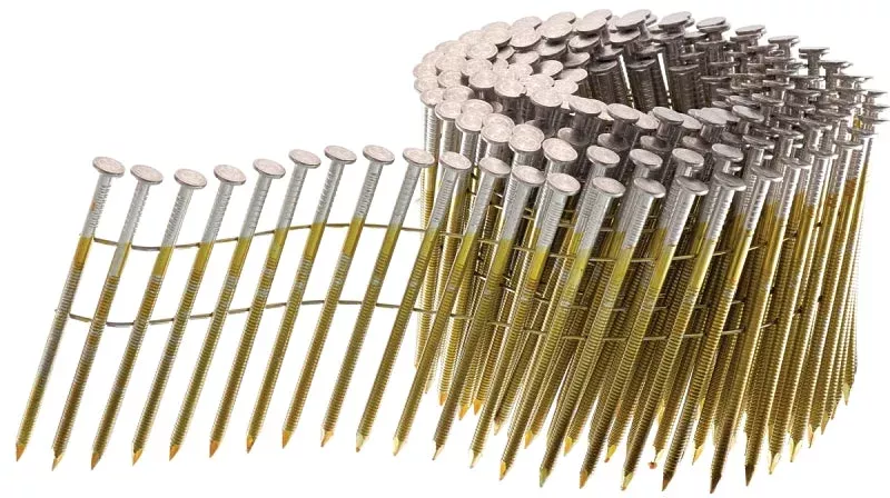 Senco GL24ASBF Series Nail, Wire Weld Coil Collation, 2-3/8 in L, Stee