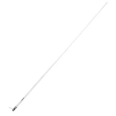 Shakespeare 5101 8’ Classic VHF Antenna w/15′ RG-58 Cable – White