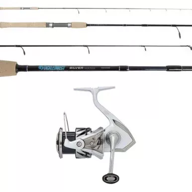 Shimano Stradic FM ST2500HGFM / Silver Hook TDSSTS703M Travel Combo