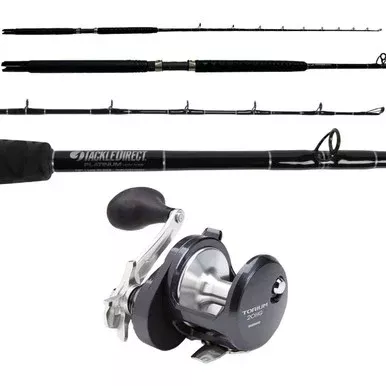 Shimano Torium 20HGA Rod & Reel Kingfish Combo w/ Platinum Hook TDPS702050SIN