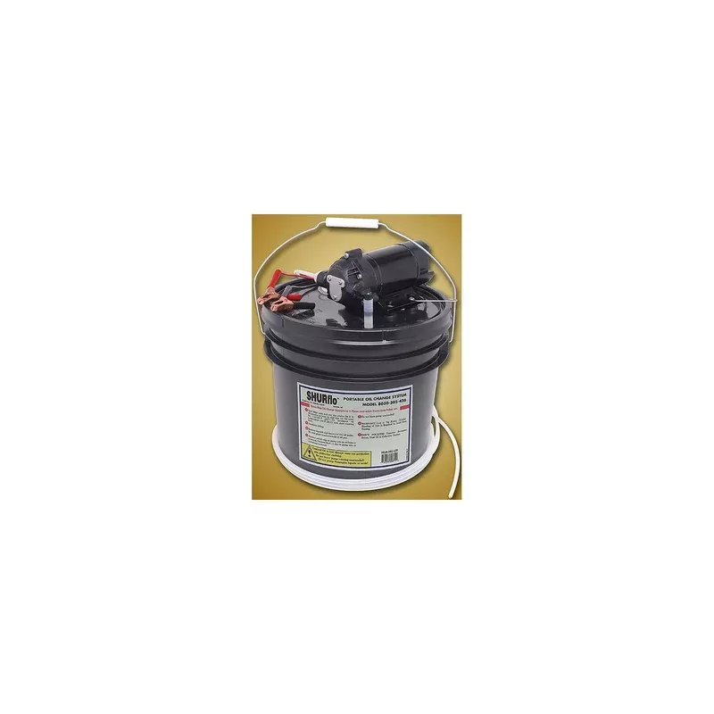SHURFLO 1.5 GPM Oil Change/Winterizing System 12VDC (Includes 8′ Cable