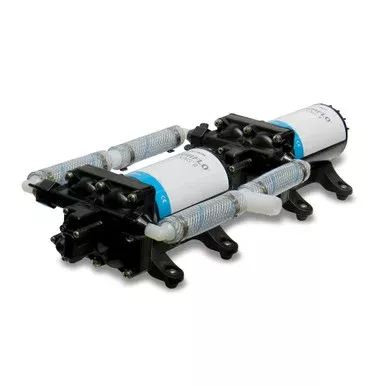 Shurflo by Pentair High Flow Dual Pump System – 12 VDC, 10.0 GPM