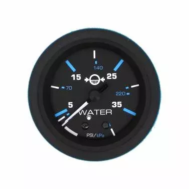 Sierra 68394P Marine Eclipse 2″ Water Pressure Gauge Kit Outboard 40 PSI