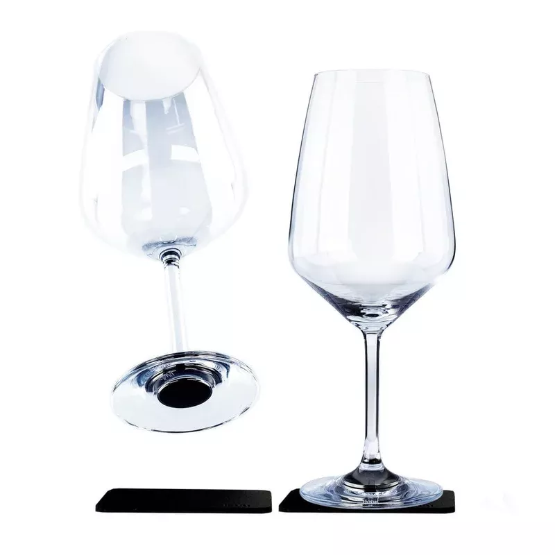 silwy Magnetic Crystal Glasses WINE BORDEAUX