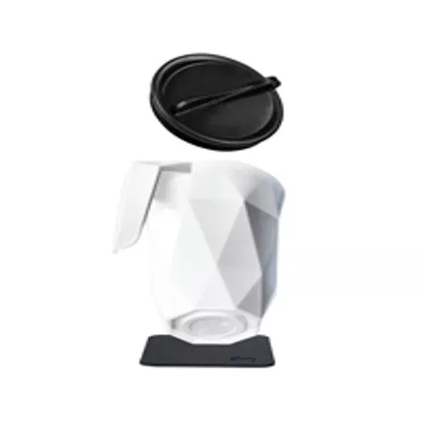 silwy Magnetic Porcelain TO-GO-CUP (White)