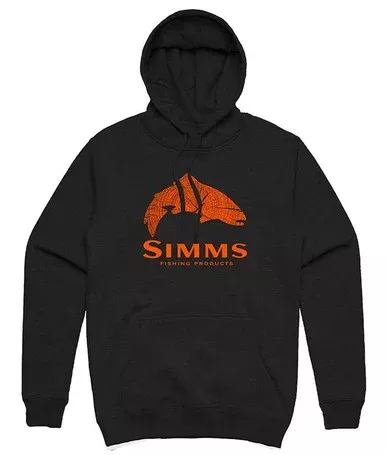 Simms Woods Trout Fill Hoody – Black – Large