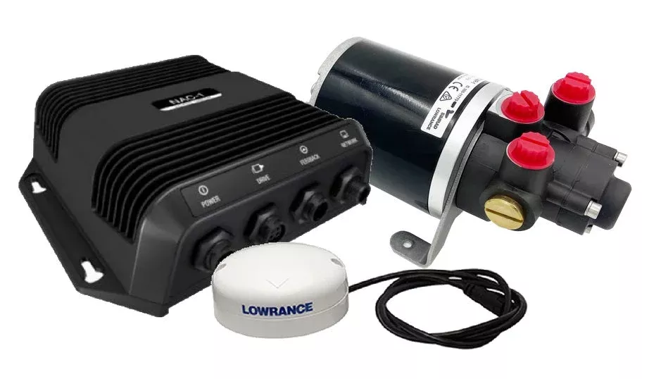 Simrad NAC-1 Outboard Pilot Hydraulic Pack, MKII PUMP-1 Includes Point