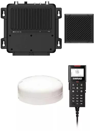 Simrad RS100-B Black Box VHF Radio w/Class B AIS and GPS Antenna