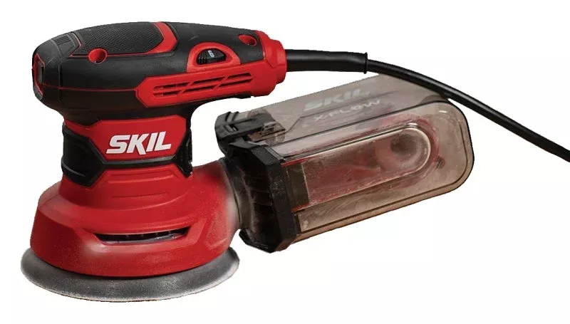 Skil SR211601 Disc Sander, 2.8 A, 128 mm Pad/Disc, Abrasive Disc Pad/D