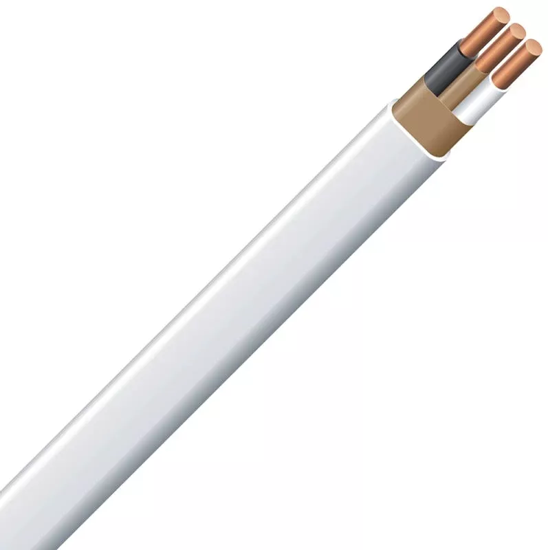 Southwire Romex 14/2NM-WGX250 Building Wire, 14 AWG Wire, 2-Conductor,