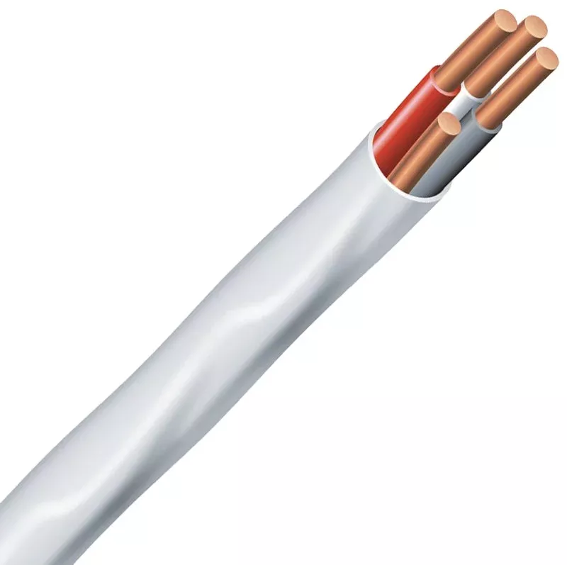 Southwire Romex 14/3NM-WGX50 Building Wire, 14 AWG Wire, 3 -Conductor,