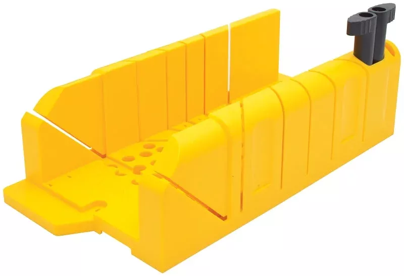 STANLEY 20-112 Clamping Miter Box, 45/90 deg, 45 deg Face Angle, 22.5