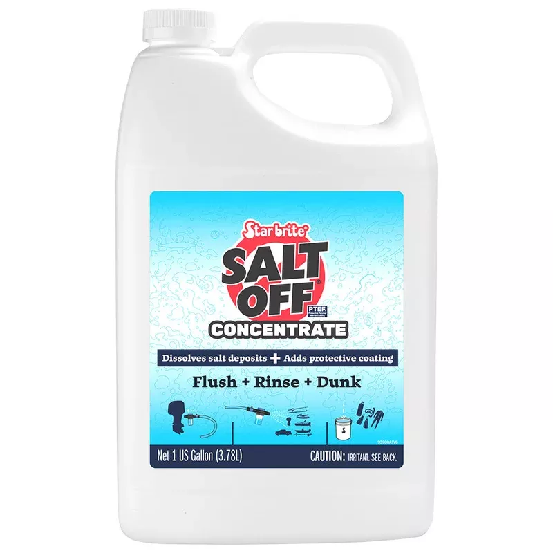 Star brite Salt Off – Concentrate- Salt Remover Wash Engine Flush – 1