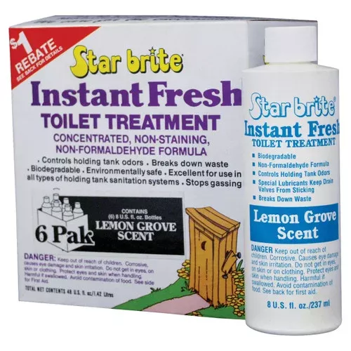 Starbrite Instfresh Toil Treat Lemon 6/Bx 71761
