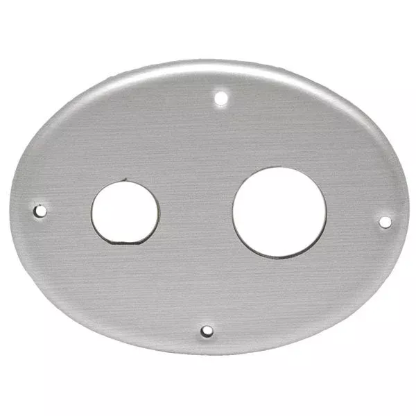 Stratos Boat Blank Ignition Panel 7KE462 | 386XF / 486SF Gray Plastic