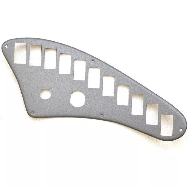 Stratos Boat Blank Switch Panel 7KE508M | 201 XL Evolution Gray Plastic