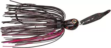 Strike King Thunder Cricket Bladed Jig 5/8oz Black Widow
