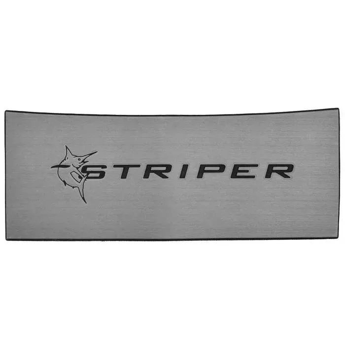 Striper Boat Non-Skid Helm Mat 9TA-170224 | 220 CC Gray w/ Logo